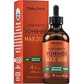 Piping Rock Yohimbe Bark Extract Supplement | 4 Fl Oz | Herbal Liquid Drops for Men & Women | Alcohol Free | Vegetarian, Non-GMO, Gluten Free