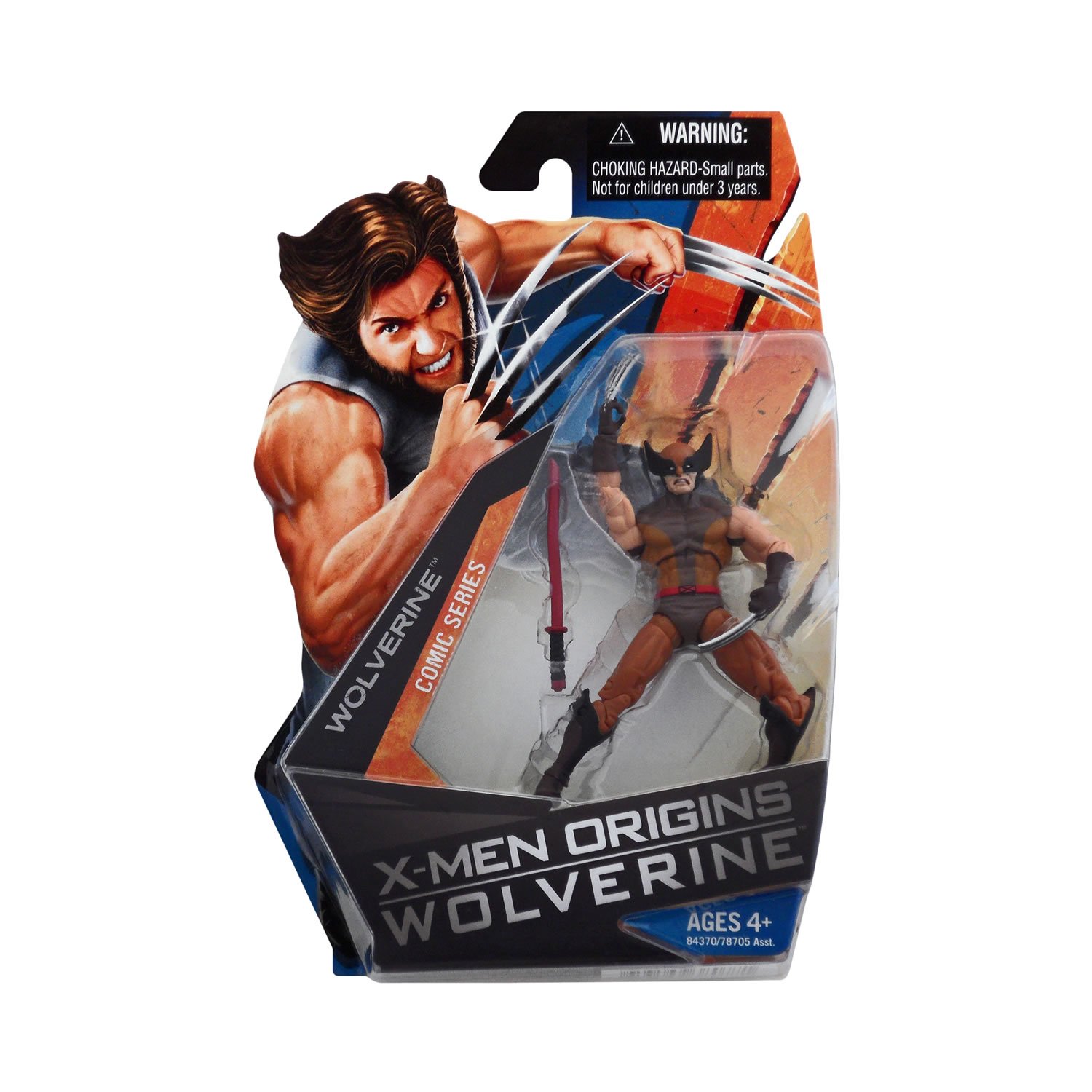 X-Men Origins Wolverine 10cm Figure - Wolverine Comic Series - Brown