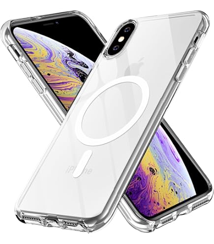Klar Durchsichtige TENOC Handyhülle Für IPhone X & Xs – Vergilbungsfrei, Mit Schutzrand & Harter Rückseite | 5,8 Zoll