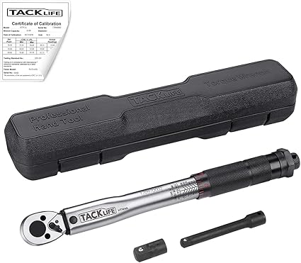 Cle Dynamometrique A Verrouillage Rapide Tacklife 1 4 De Pouce 2 26 22 6 N M Poignee De Serrage Et Desserrage Rapide Fabriquee En Acier Chrome Vanadium Et Boite De Rangement Htw4a Amazon Fr Bricolage