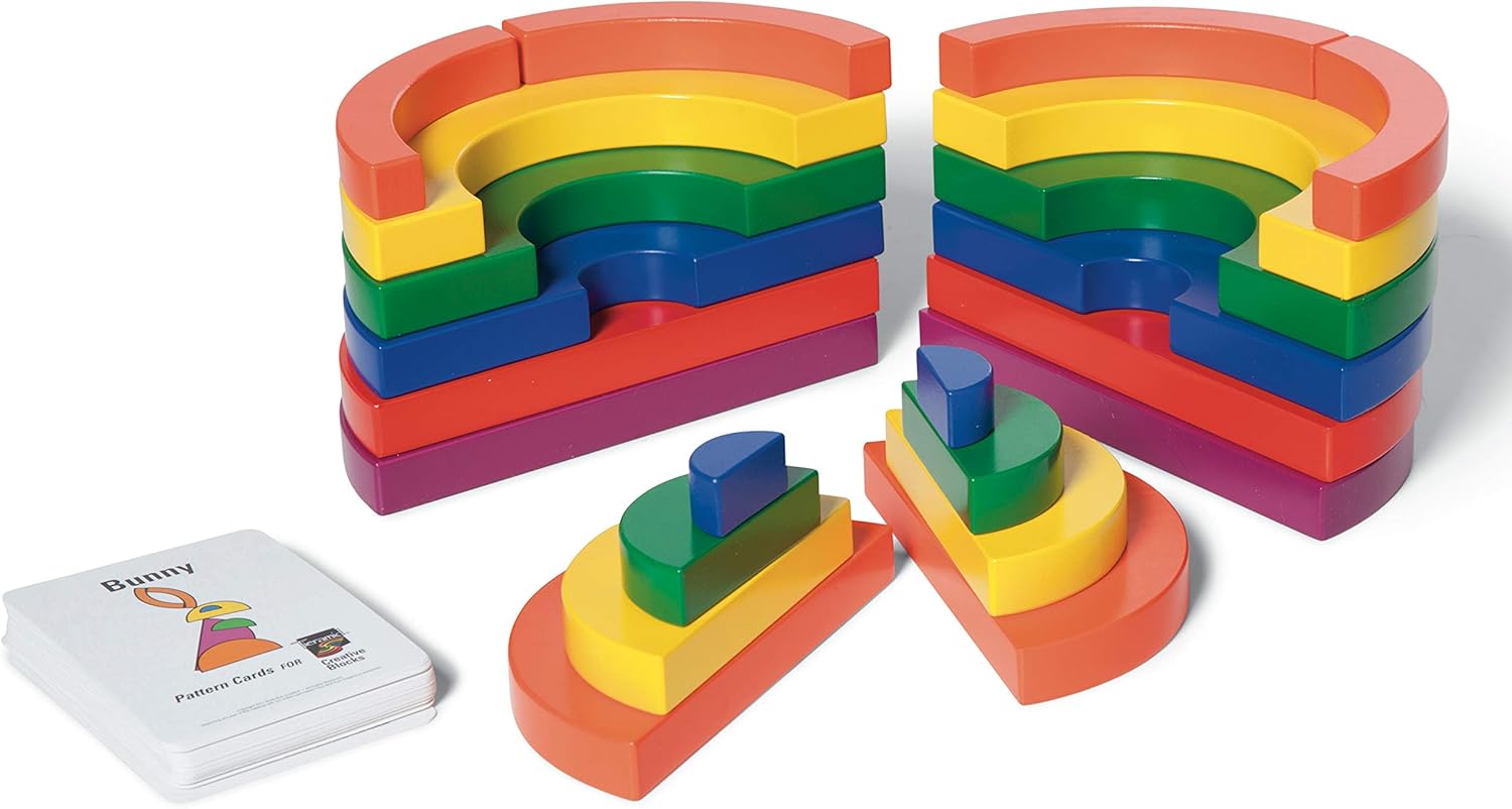coloured wooden blocks