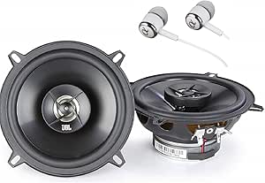 JBL Stage 502 105W Max (35W RMS) 5-1/4" 4 ohms Stage Series 2-Way Coaxial Car Audio Speakers / FREE ALPHASONIK EARBUDS