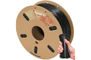DURAMIC 3D TPU Filament 1.75mm Black, TPU Flexible Filament 95A, Soft TPU 3D Printing Filament, 1kg Spool, Dimensional Accuracy +/- 0.05mm, Black 1 Pack