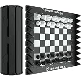 VentureBoard Portable Travel Chess Set, Magnetic, 10 Inches, Foldable | XL Full-Size, Portable Roll-Up Chess Set, Magnetic Folding Board, Great Gift