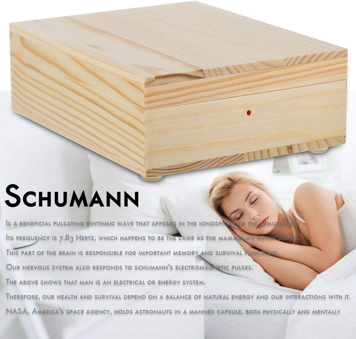 Generador de resonancia de ondas Schumann 7,83 Hz Romacci generador