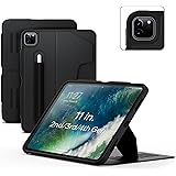 ZUGU Case for iPad Pro 11 inch (1st, 2nd, 3rd & 4th Gen) 2018/2020/2021/2022 - Slim Protective Case - Wireless Apple Pencil C