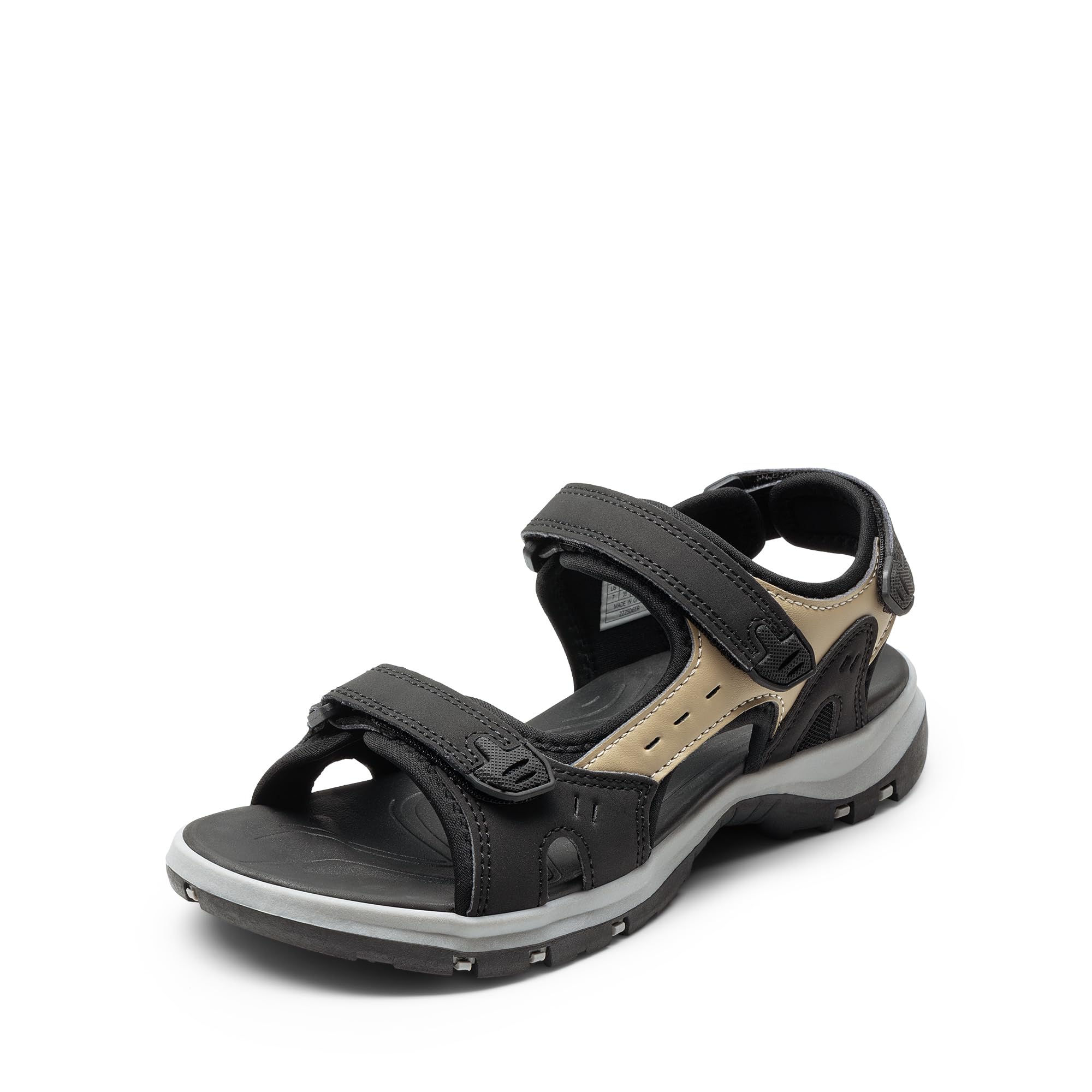 Photo 1 of DREAM PAIRS Women's Walking Sport Athletic Sandals Comfort Open Toe Casual Outdoor Hiking Summer Shoes,Size 8,Beige/Black,SDSA2401W