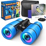 HappyKidsClub Kids Binoculars 4x Magnification 3-9 Years Gift Toy Boys