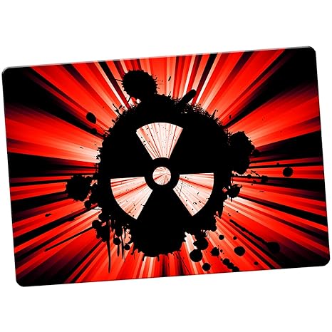 Radio Active Grunge abeja imán para nevera, rosso, Jumbo / XX ...