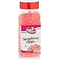 Strawberry Flavored Chocolate Chips - Dairy Free,Kosher - Baker's Choice,Pink,9 Ounce (Pack of 1)