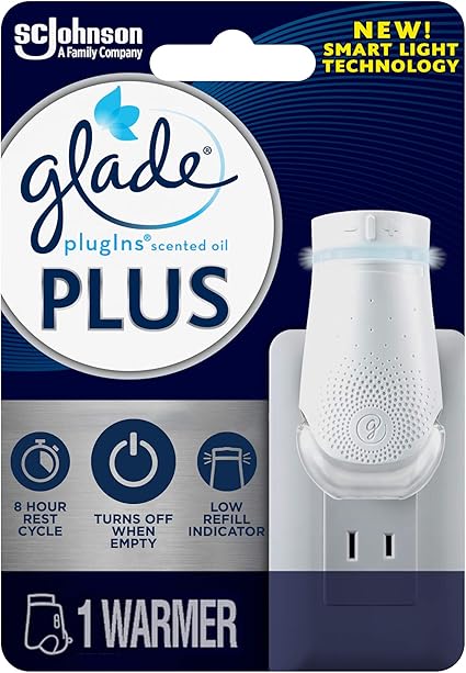 Amazon Com Glade Plugin Plus Air Freshener Warmer Holds Scented Oil Refill 1 Count Health Personal Care