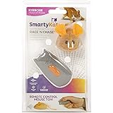 SmartyKat, Race 'N Chase, Electronic Motion Cat Toy, Moving Mouse, with Batteries and Remote Control