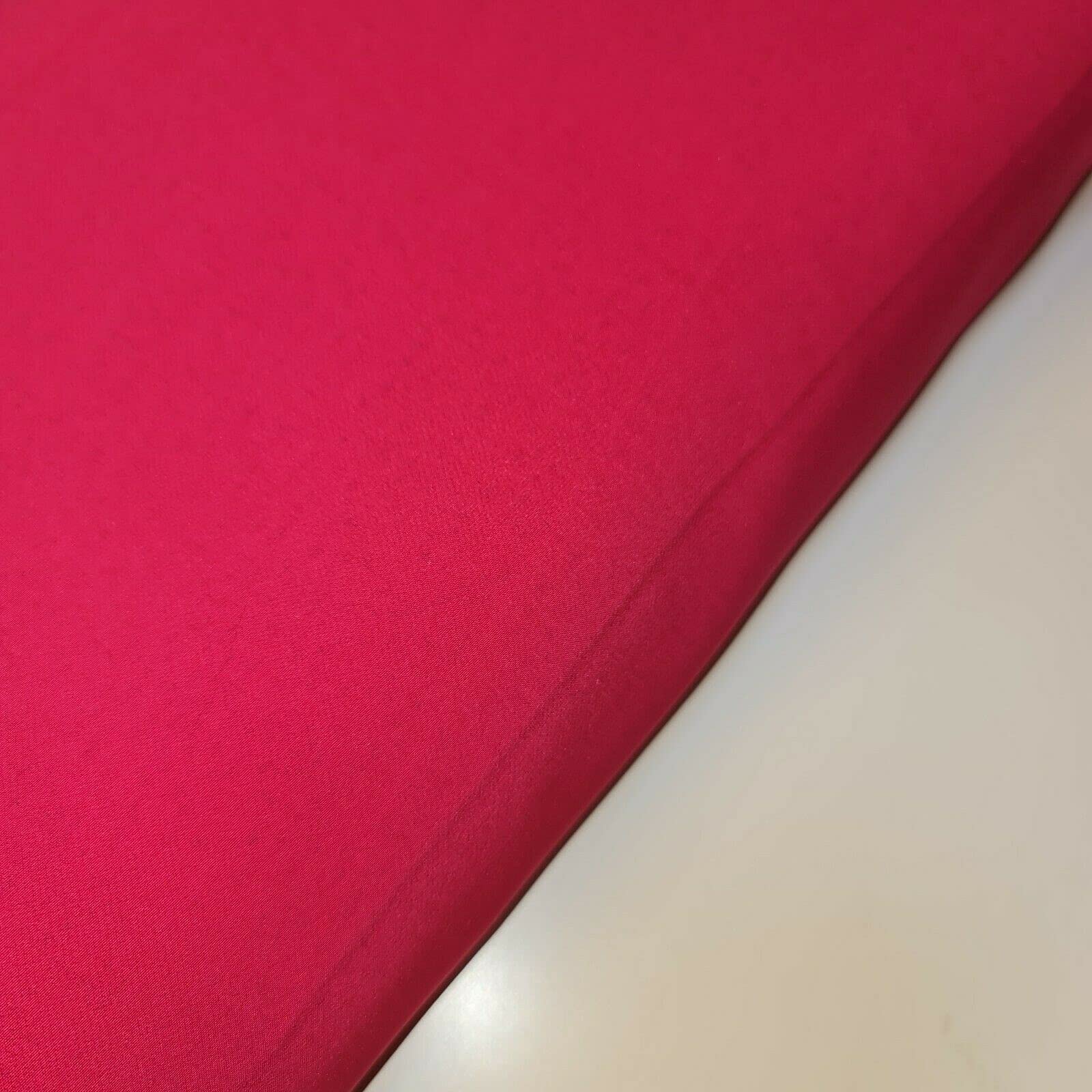 Plain Scuba/Crepe Jersey Stretch Spandex Dress Fabric Material 58" Wide (Fuchsia)