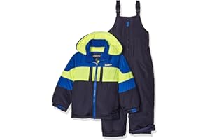 London Fog Baby Boys' 2-Piece Snow Bib and Jacket Snowsuit