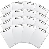 16 Pieces Metal Clipboard, A4 Letter Size 12.5 x 9