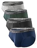 DAVID ARCHY Men's Briefs Rayon Made From Bamboo