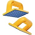 Gator Grip Safety Push Block 2 Pack with Blue Rubber Podular Pattern for Superior Gripping Power Ideal for Use On Router Tables, Jointers, Shapers and Band Saws