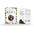 Premium Dark Chocolate Covered Ripe Juicy Wild Kiwi Balls Candy 8-Oz Bag Healthy Sweet Snack Made With Real Natural Fruit, Simple Ingredients No Added Colors, Gluten Free, Non- GMO & Kosher