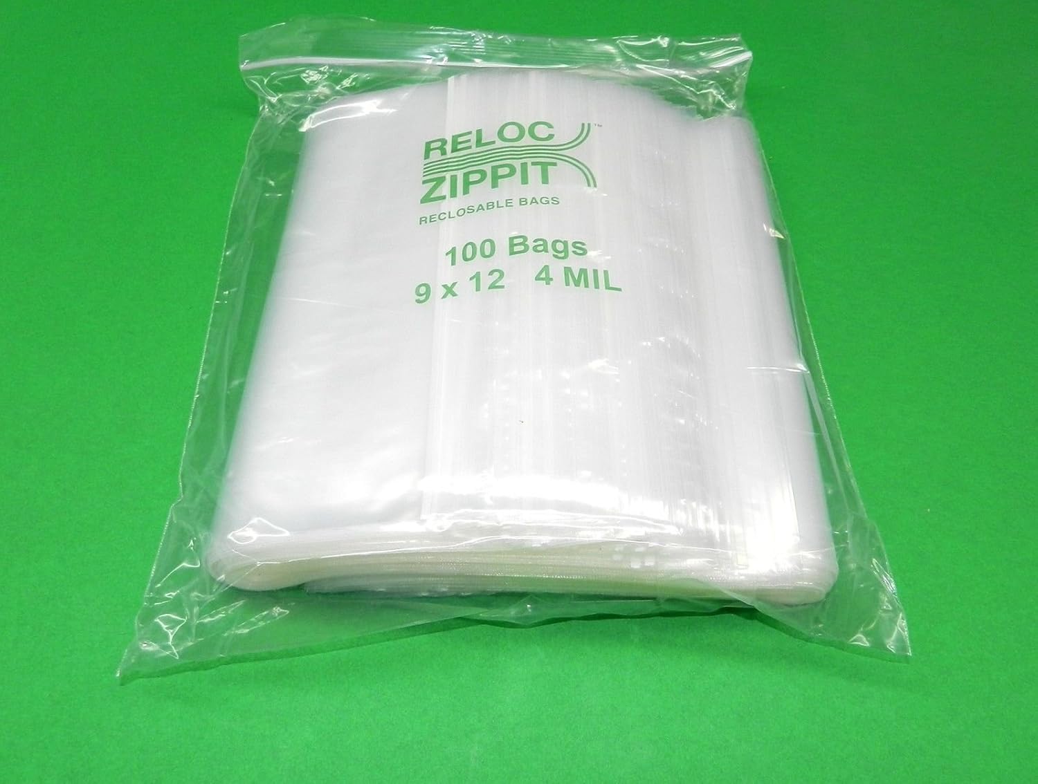 1000 ZIPLOCK 9" x 12" HEAVY DUTY 4MIL 9 x 12 BAGS LARGE