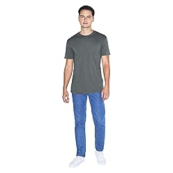 American Apparel Unisex 50/50 Crewneck Short Sleeve