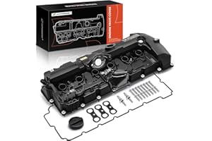 A-Premium Engine Valve Cover Set, with Oil Filler Cap & Gasket & Bolts, Compatible with BMW 128i 328i 528i 328xi 528xi 328i x