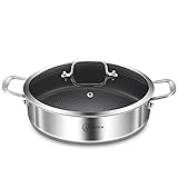 LOLYKITCH 6 QT Tri-Ply Stainless Steel Non-stick