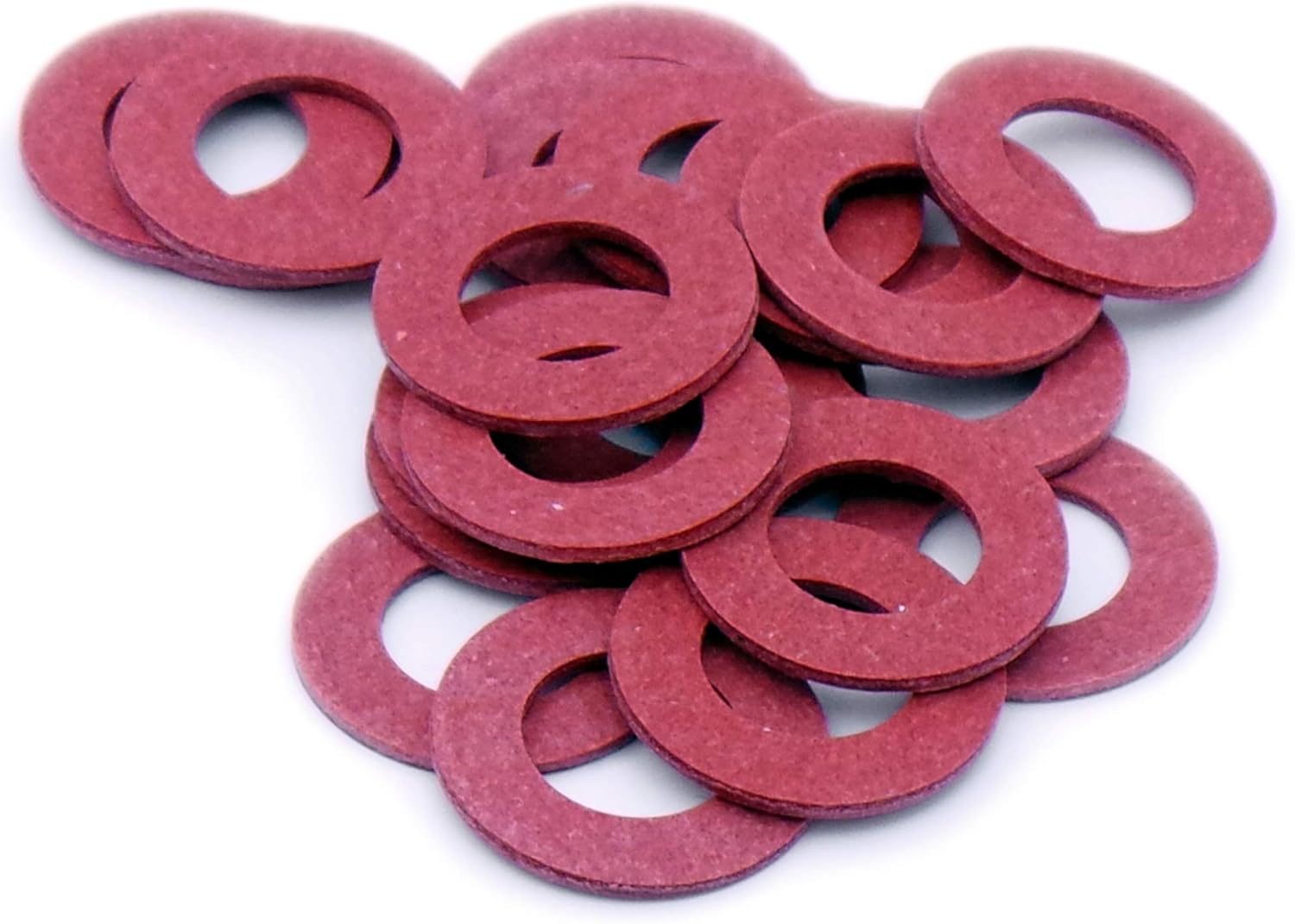 M12 (12mm) Flat Washer Fibre (Red) (Pack of 20) Amazon.co.uk DIY & Tools
