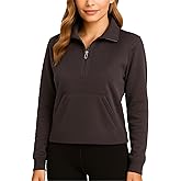 Spyder Womens Quarter Zip Pullover - Performance Fleece Mock Neck Sweatshirt for Women - Workout Sweater for Golf Hiking Gym