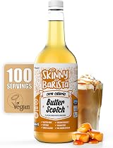 The Skinny Food Co Butterscotch Syrup Zero Calorie 1L Sugar Free