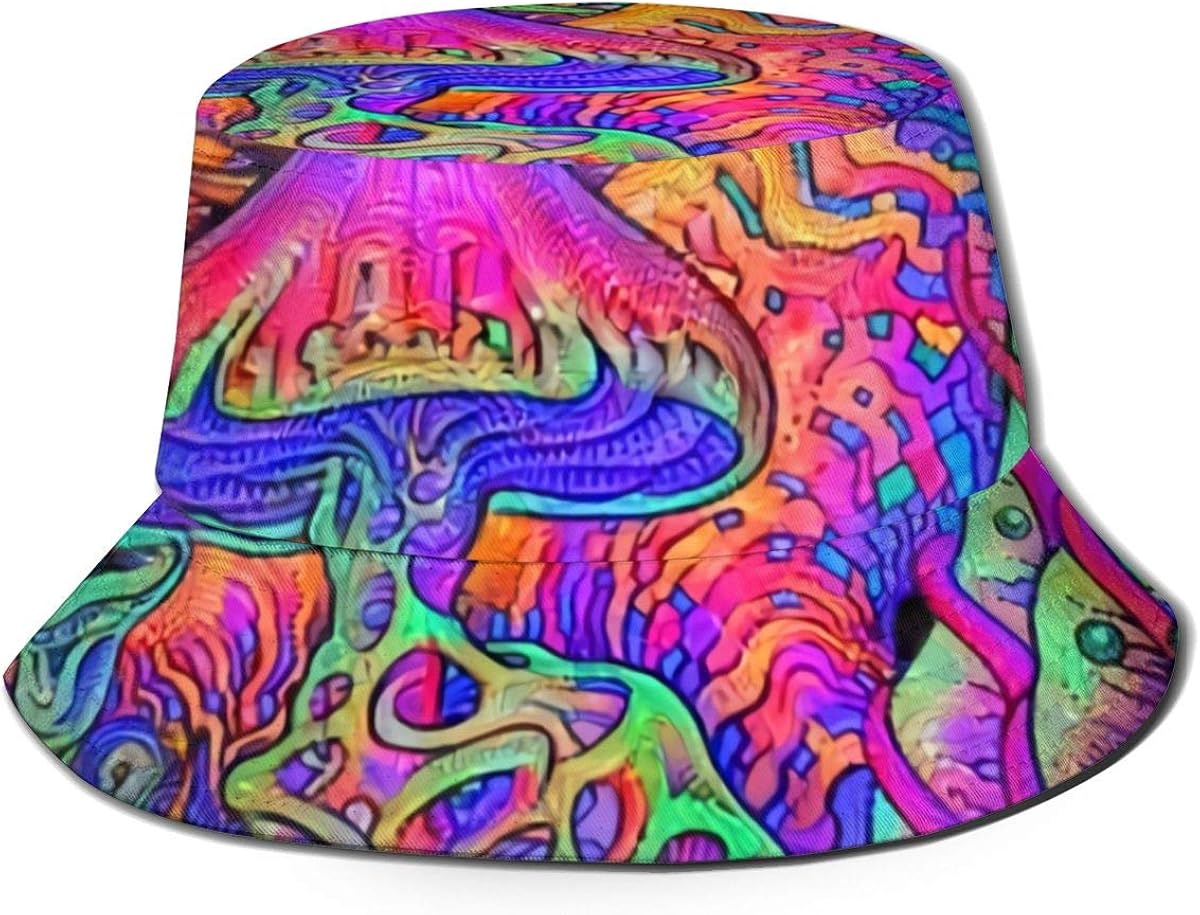 bucket hat trippy