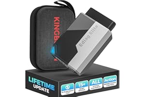 KINGBOLEN Ediag Elite OBD2 Scanner Bluetooth, Bidirectional Control Scanner All System Diagnostic Tool for iOS & Android, 15+ Hot Reset, CANFD Protocol, FCA AutoAuth, No Subscriptions Lifetime Update