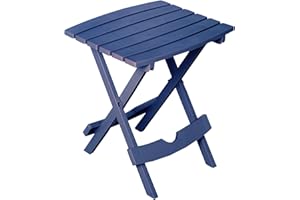 Adams Manufacturing 8510-36-3700 Quick-Fold Side Table, Patriotic Blue