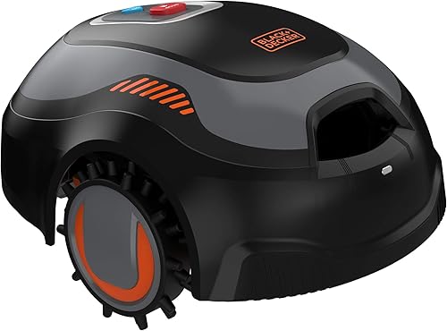 Black+Decker Mähroboter BCRMW121 für Rasen Flächen von bis zu 500 Quadratmeter