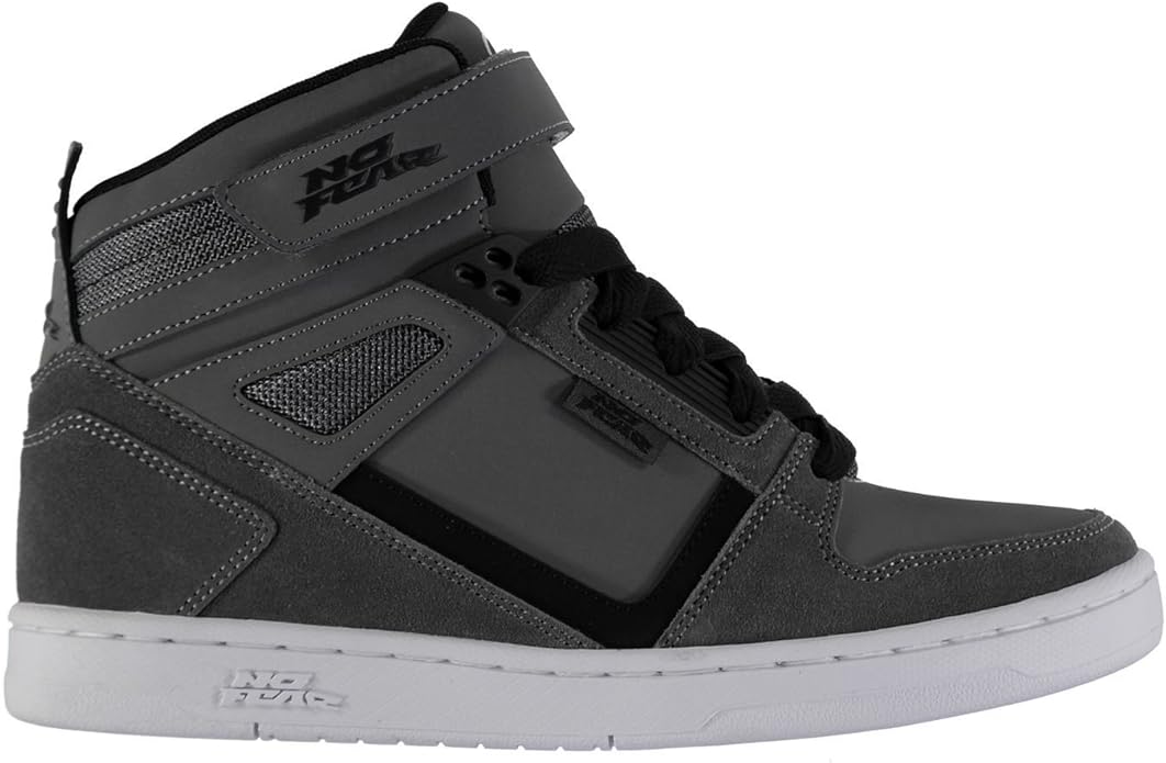 No Fear Kids Elevate Skate Lace Up Shoes Padded Ankle Casual Junior