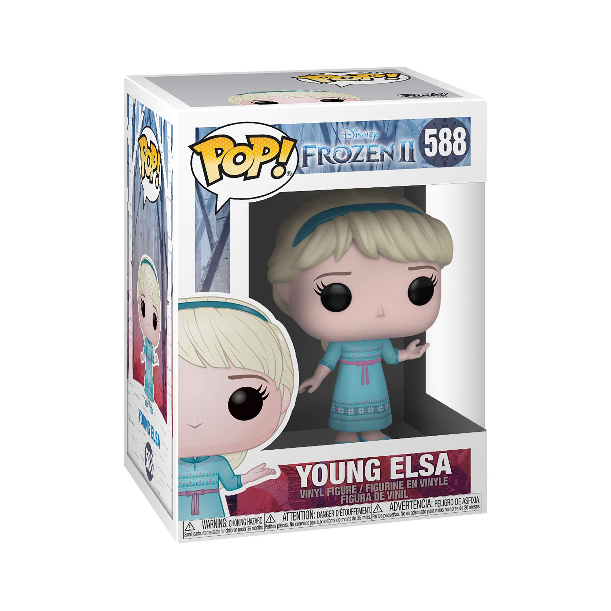 Funko POP! Disney: Frozen 2 - Young Elsa - Collectable Vinyl Figure - Gift Idea - Official Merchandise - Toys for Kids & Adults - Movies Fans - Model Figure for Collectors and Display