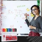 Vinabo 12 Pcs Whiteboard Markers Set Erasable Conical Tip Colourful Pens view 6