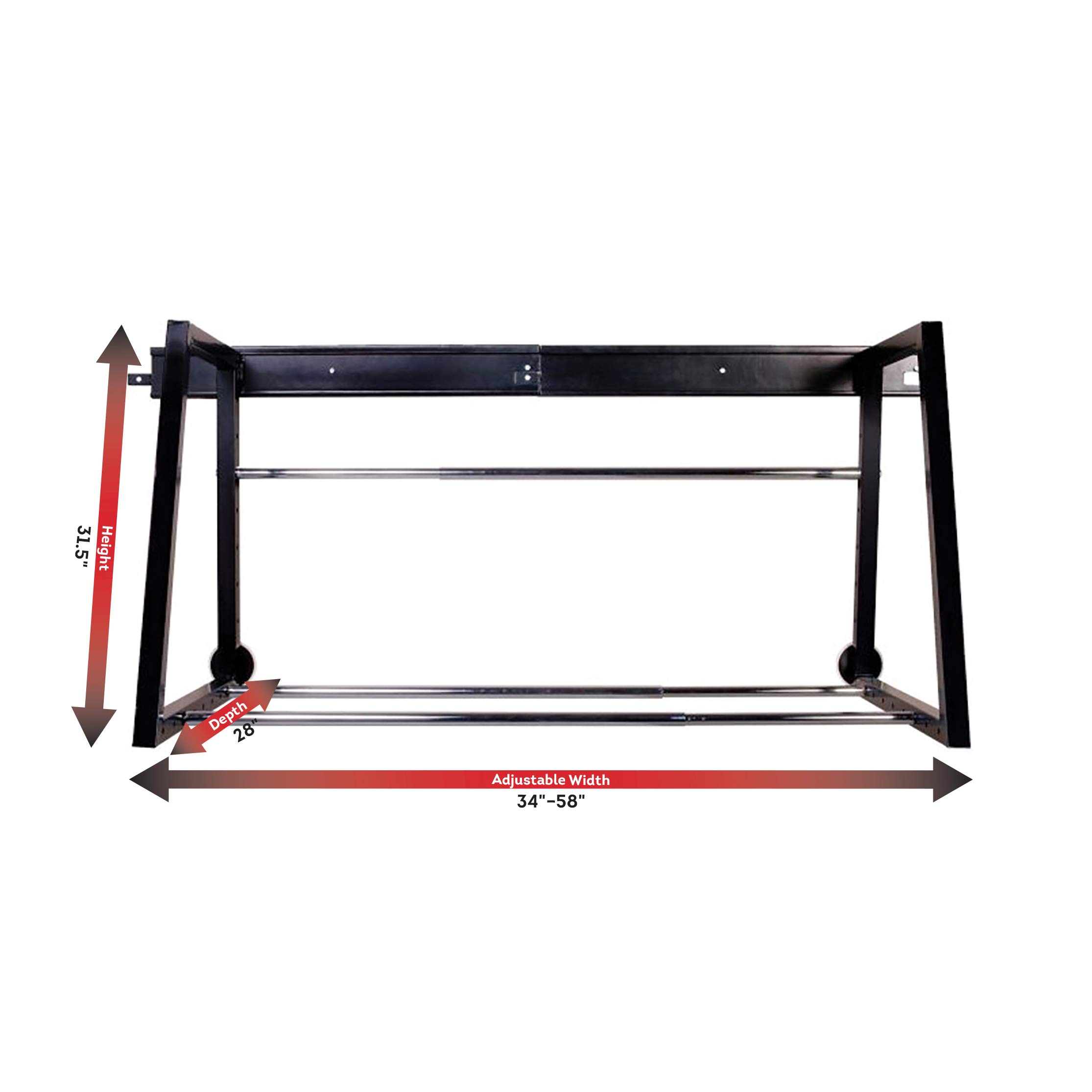HyLoft 01000 Heavy Duty Adjustable Garage Wall MultiTire Rack Storage