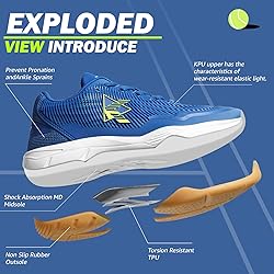 ASHION Pickleball Shoes for Men Tennis Shoes