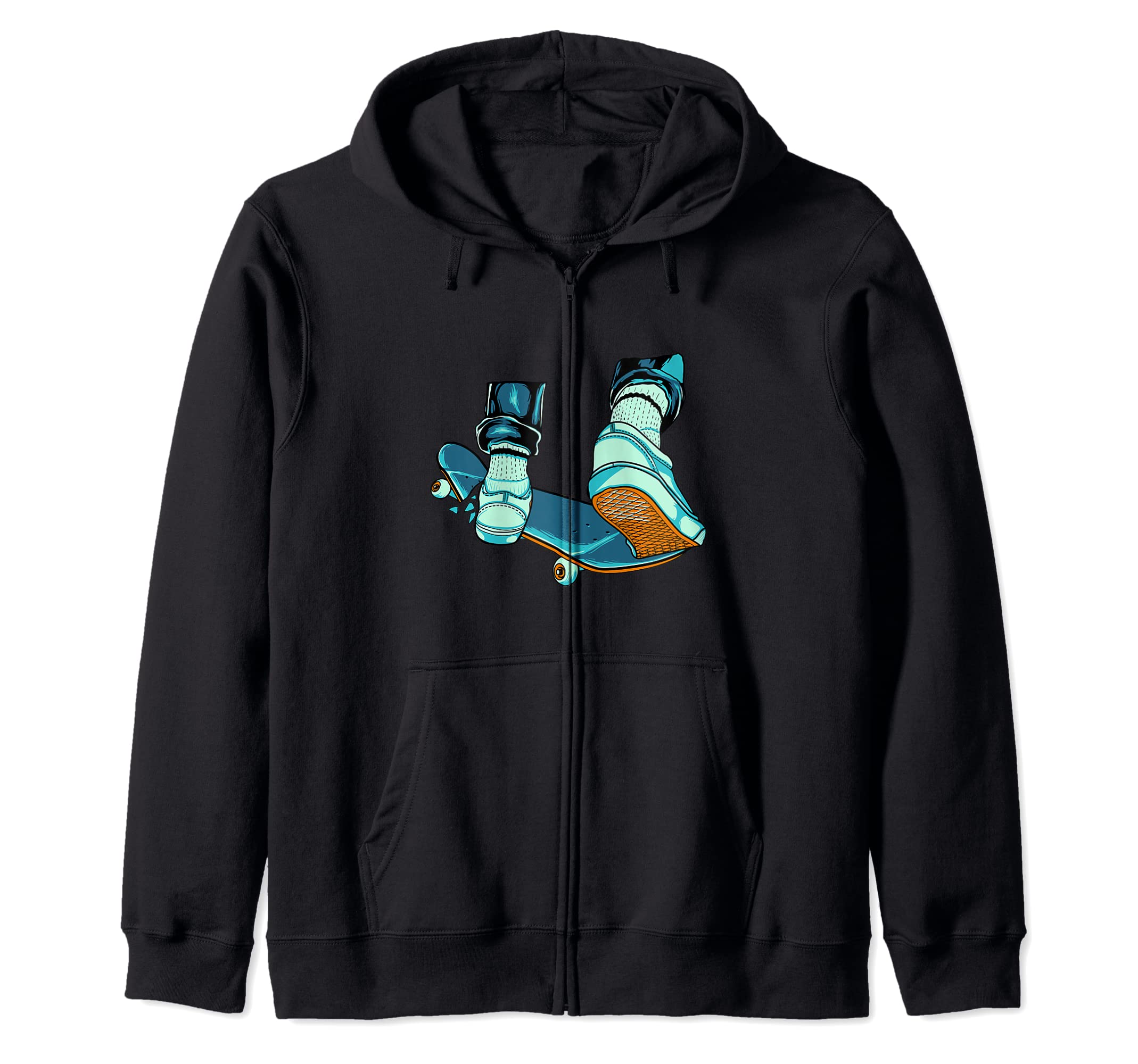 Skateboard Skateboarder - Skateboarding Skater Zip Hoodie