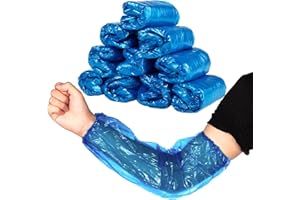 ALDMIO Disposable Arm Sleeves Covers, Oversleeves Covers for Painting Repairing Cleaning
