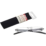 Fisherman Eyewear Slim Vision Rimless Reading Glasses,