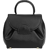 Polene Bags for Women,Women's Top-Handle Handbags,Top Handle Bag,Designer Bags for Women,Mini Faux Leather Shoulder Bag