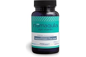 PRN PHYSICIAN RECOMMENDED NUTRICEUTICALS PRN nūmaqula Vitamin – AREDS2 Based Eye Vitamins with Lutein & Zeaxanthin for Advanced Macular Support – Unique Enhancements Like B Complex & Vitamin E for Extensive Eye Care- 1 Month Supply
