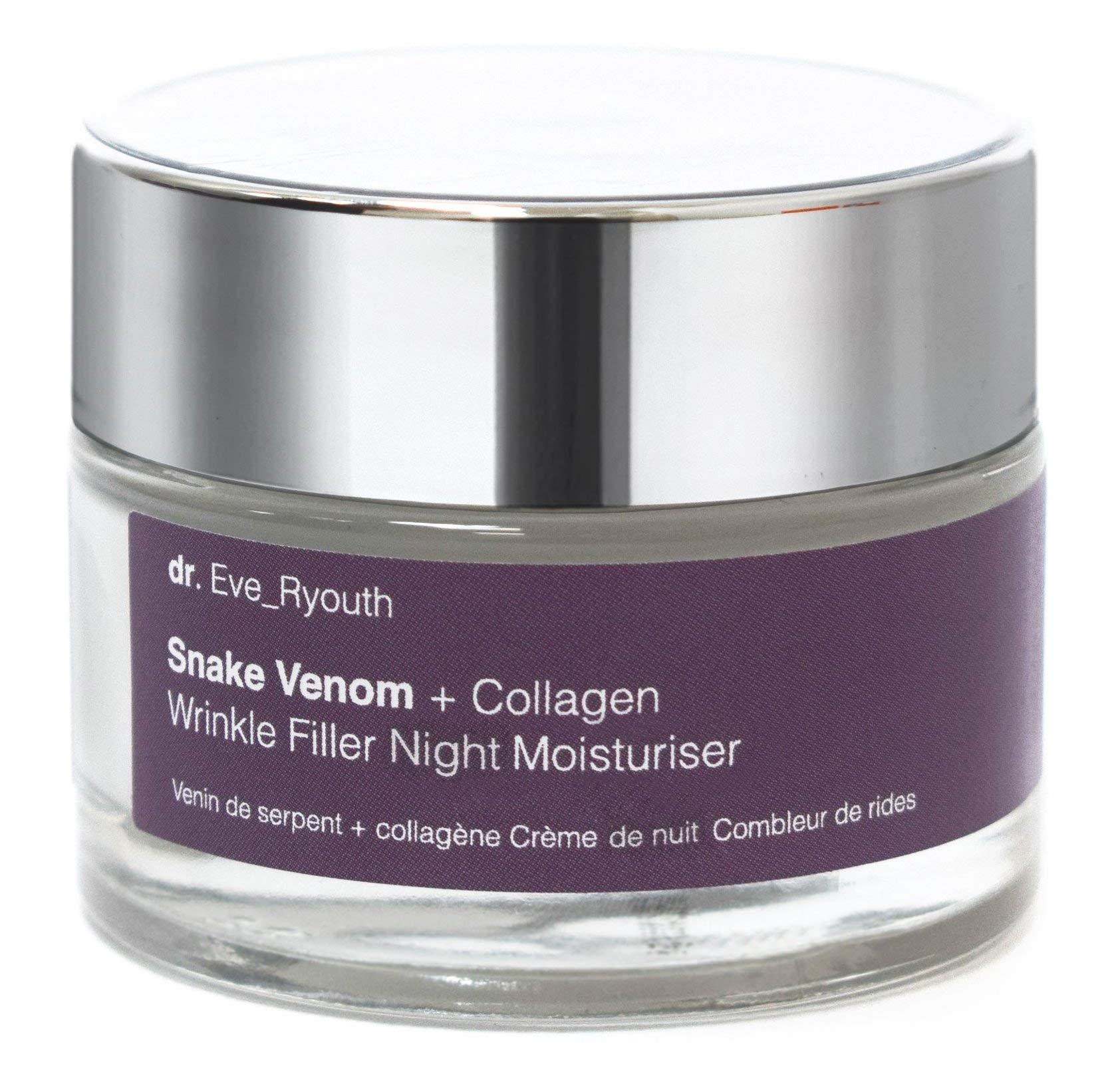 Anti-Wrinkle Face Cream, Snake Venom + Collagen Wrinkle Filler Day Moisturiser (50ml), Ideal Anti-Ageing Face Cream.