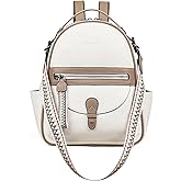 FADEON Mini Backpack Purse for Women, Designer Leather Cute Roomly Small Backpacks, Ladies Shoulder Backpack Fashion Handbag
