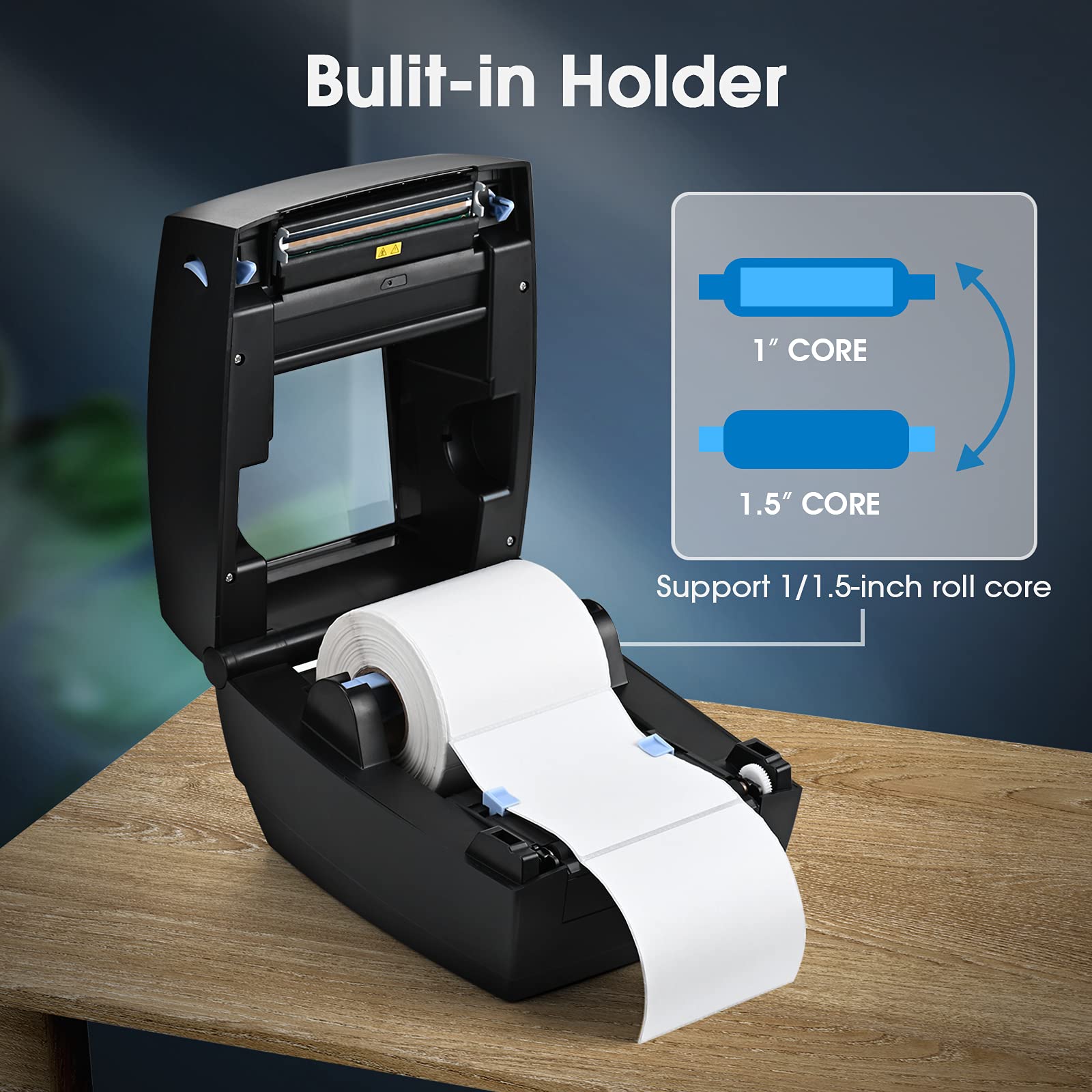 IDPRT Thermal Label Printer Label Maker For Small Business And Shipping