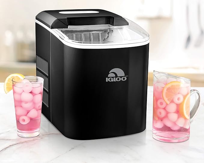 Igloo ICEB26BK 26Pound Automatic Portable Countertop Ice