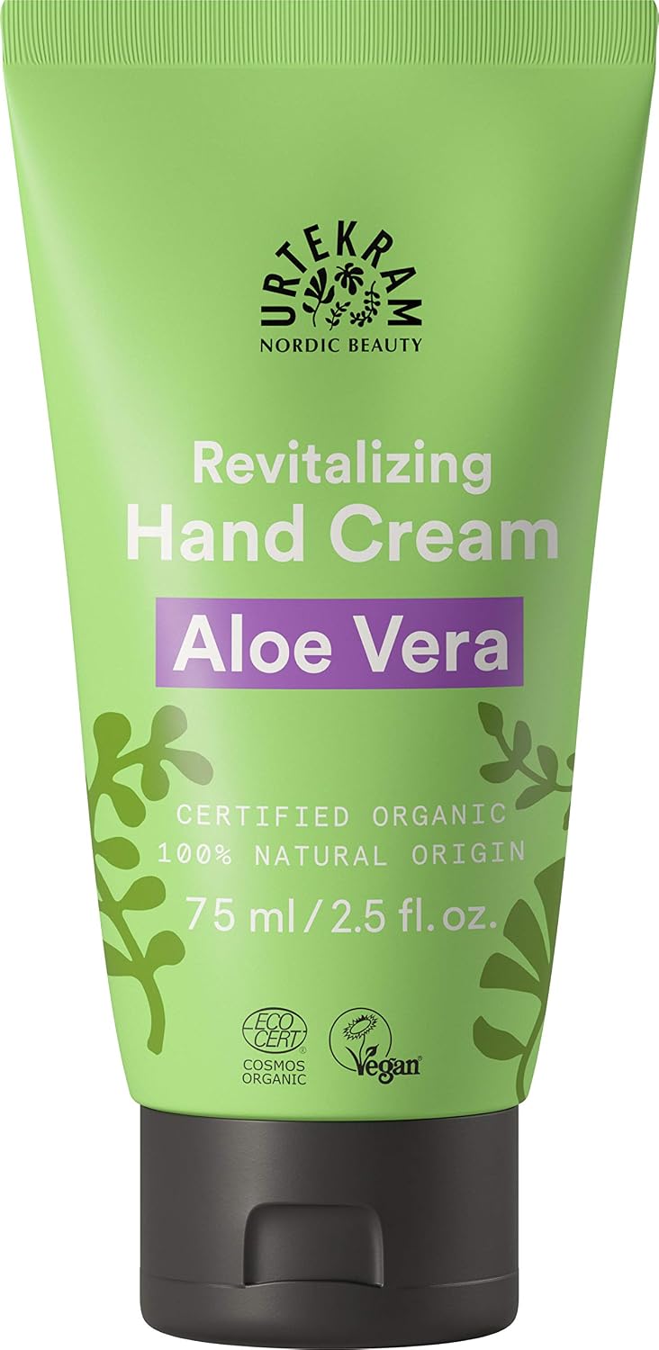 Urtekram Aloe Vera Hand Cream, 75 ml, 75 ml (Pack of 1)