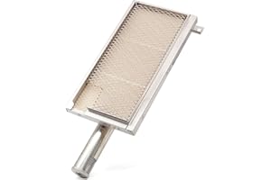 GLOXTED 720-0720 BBQ Grill Ceramic Infrared Side Burner Replacement for Jenn Air for Kitchenaid for Nexgrill Replace 740-0781 20001486A0 720-0896b, 15000 BTU