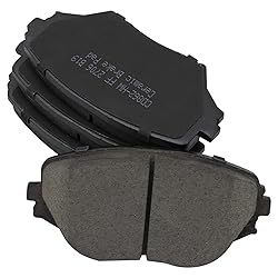 TRQ Front Brake Pads Ceramic Compatible with